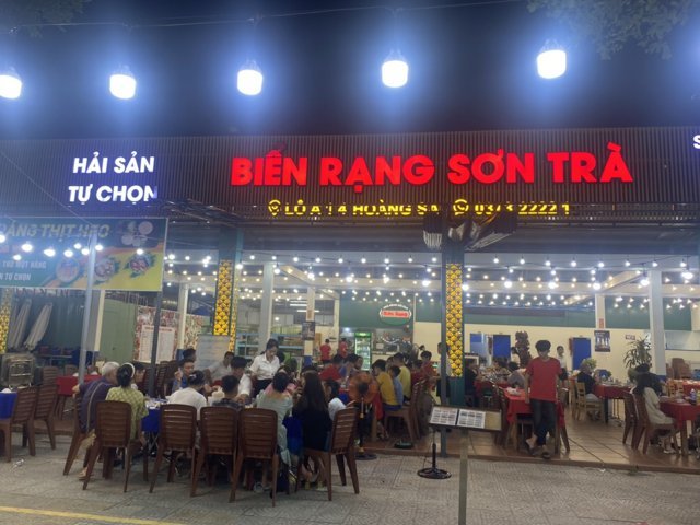 quán hải sản Biển Rạng